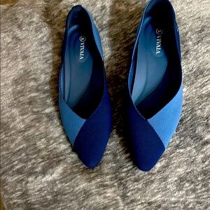 Women's Blue Flats